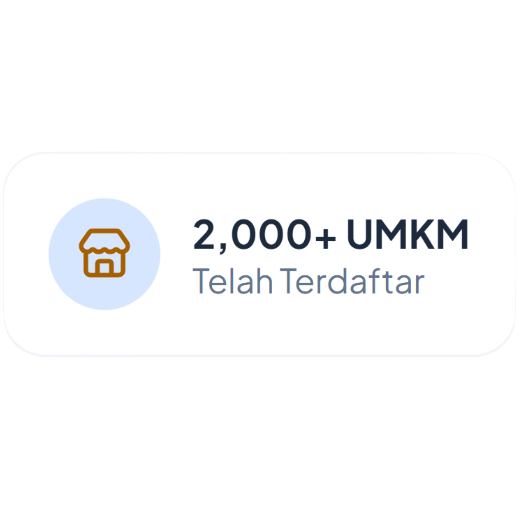 2.000+ UMKM Telah Terdaftar